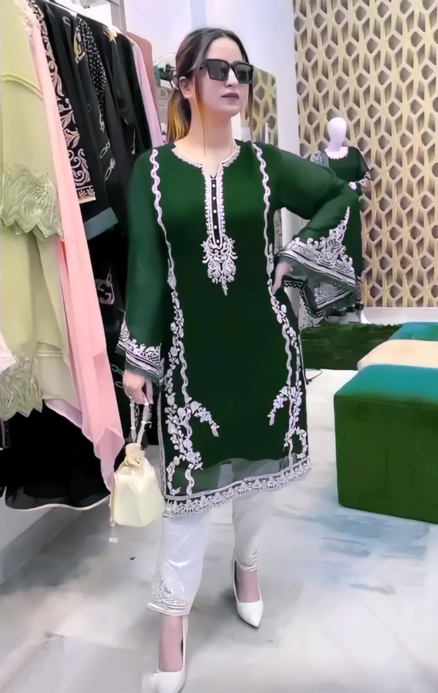 "Georgette Women Kurta Set 👗✨: Elevate Your Style!"