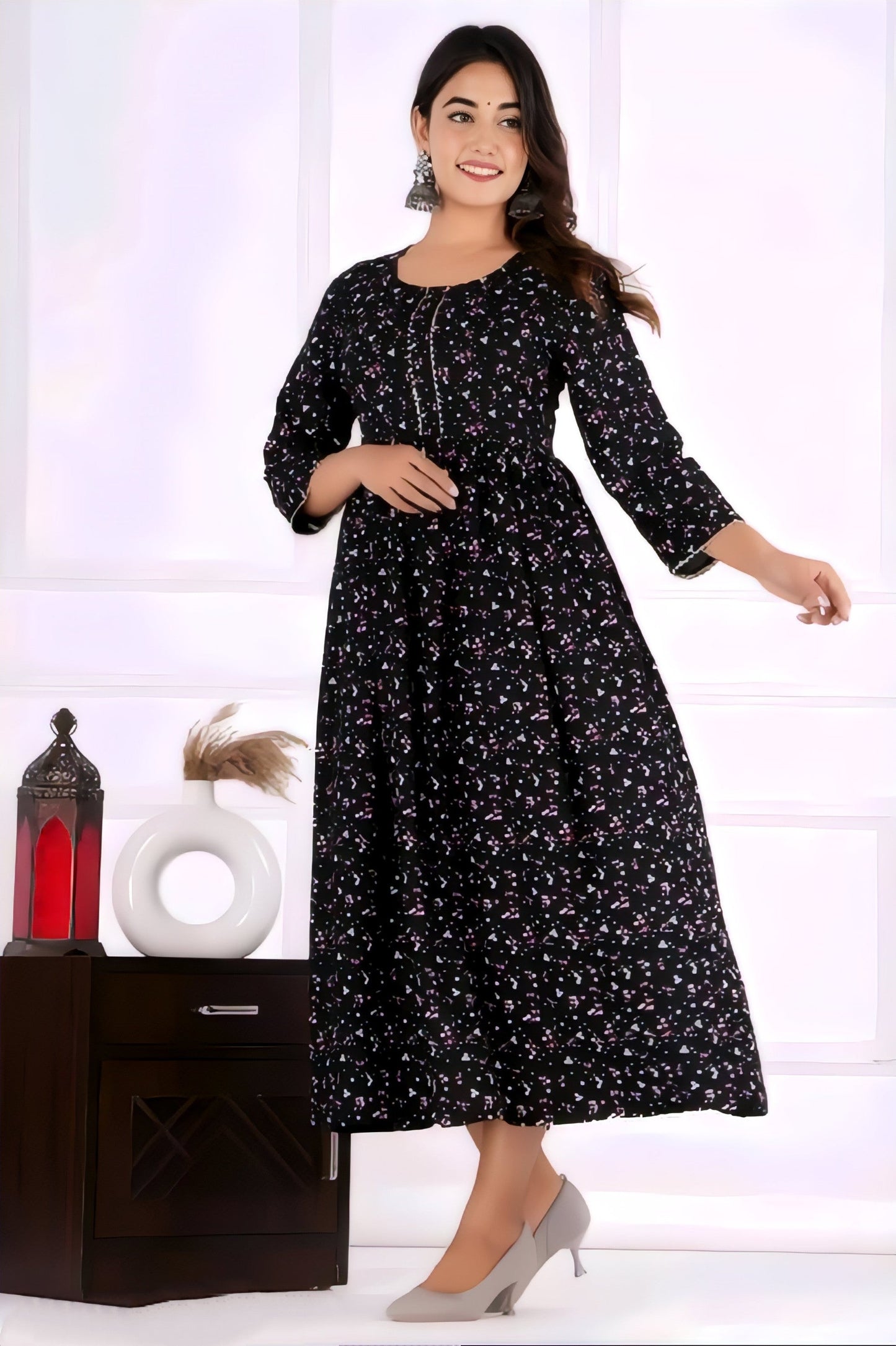 ✨ Elevate Your Style with the Amazing Gathered Kurti! 💃